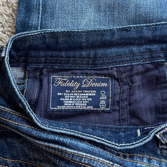 Fidelity Denim “Honey Suckle” Shorts - Picture 5 of 9